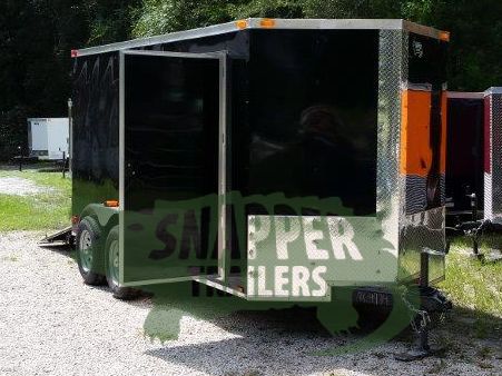 Quality Cargo 6x14 TA Trailer - Black, Ramp, Side Door, Extra Height - Image 12