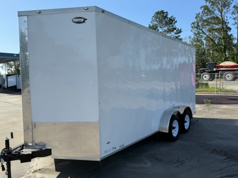 Freedom Trailers  7x16TA2L - Wh, R, RVBL, +12 Height, 1x3x5 Conc Door w GlassScreens - Image 11