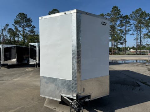 Freedom Trailers  7x16TA2L - Wh, R, RVBL, +12 Height, 1x3x5 Conc Door w GlassScreens - Image 3