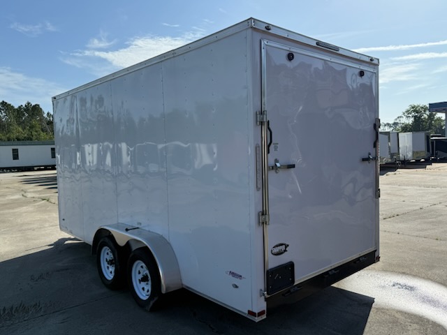 Freedom Trailers  7x16TA2L - Wh, R, RVBL, +12 Height, 1x3x5 Conc Door w GlassScreens - Image 6