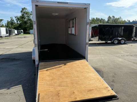 Freedom Trailers  7x16TA2L - Wh, R, RVBL, +12 Height, 1x3x5 Conc Door w GlassScreens - Image 5