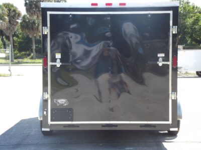 Freedom Trailers 7x16 TA Trailer - Black, Ramp, Side Door, Extra Height - Image 7