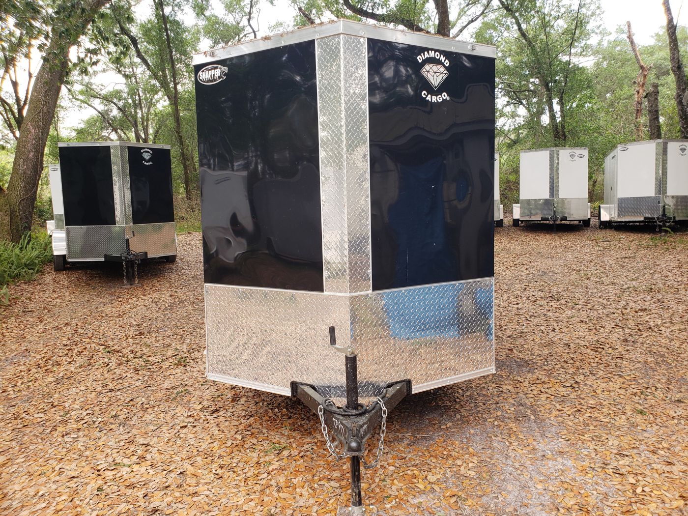 Diamond Cargo 6x12 SA Trailer - Blk, Ramp, Side Door, Extra Height - Image 17