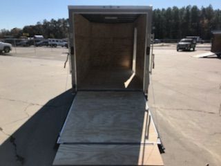 Diamond Cargo 6x12 SA Trailer - Pewter, Ramp, Side Door, Extra Height - Image 5