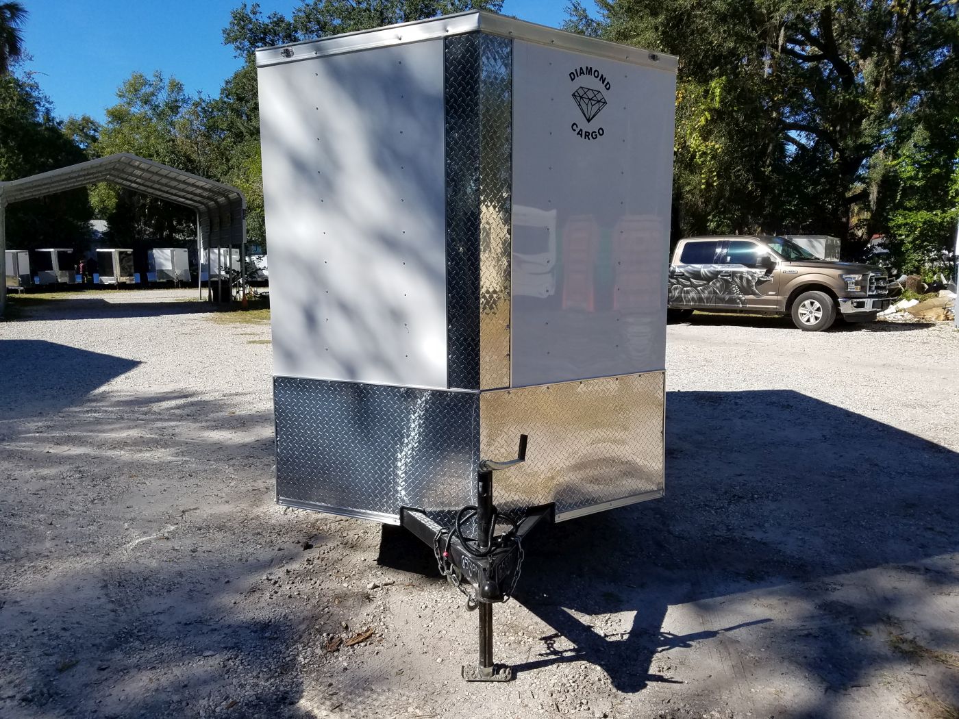 Diamond Cargo 6x12 SA Trailer - White, Ramp, Side Door, Extra Height, Insulation - Image 15