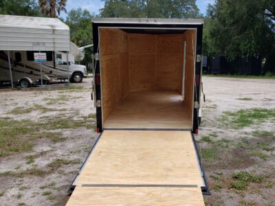 Diamond Cargo 6x14 SA Trailer - Black, Ramp, Side Door, Extra Height - Image 8