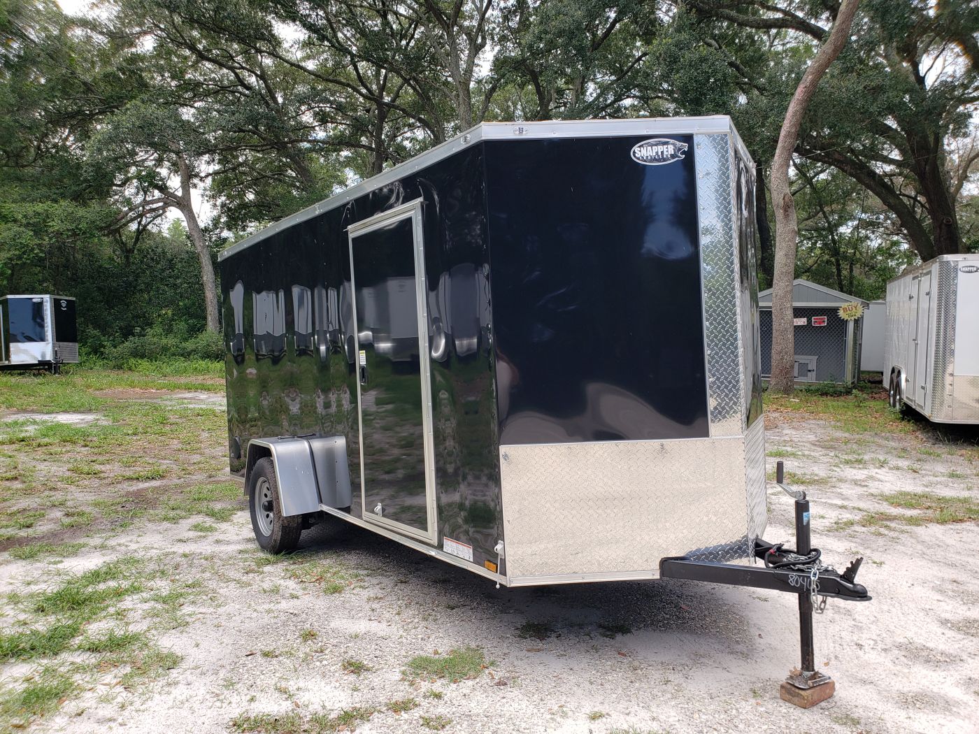 Diamond Cargo 6x14 SA Trailer - Black, Ramp, Side Door, Extra Height, Insulated - Image 15