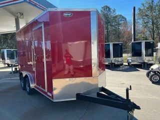 Diamond Cargo  7x14TA3T - Red 030, R, RV+BL, 7ft 6in Int Height, 1x12 OC Floor, 1xNarrow Track Axle, 1x60in Triple Tube, 1xUpg to 36in RV, Dbl .75in Ply Floors, Therma Ceiling, 1x6in Mn Frm - Image 9