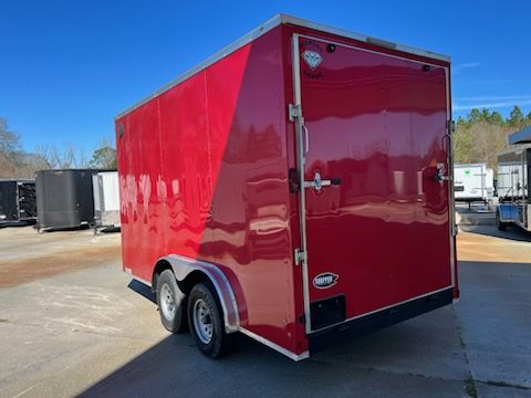 Diamond Cargo  7x14TA3T - Red 030, R, RV+BL, 7ft 6in Int Height, 1x12 OC Floor, 1xNarrow Track Axle, 1x60in Triple Tube, 1xUpg to 36in RV, Dbl .75in Ply Floors, Therma Ceiling, 1x6in Mn Frm - Image 3