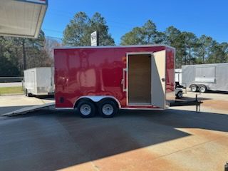 Diamond Cargo  7x14TA3T - Red 030, R, RV+BL, 7ft 6in Int Height, 1x12 OC Floor, 1xNarrow Track Axle, 1x60in Triple Tube, 1xUpg to 36in RV, Dbl .75in Ply Floors, Therma Ceiling, 1x6in Mn Frm - Image 7