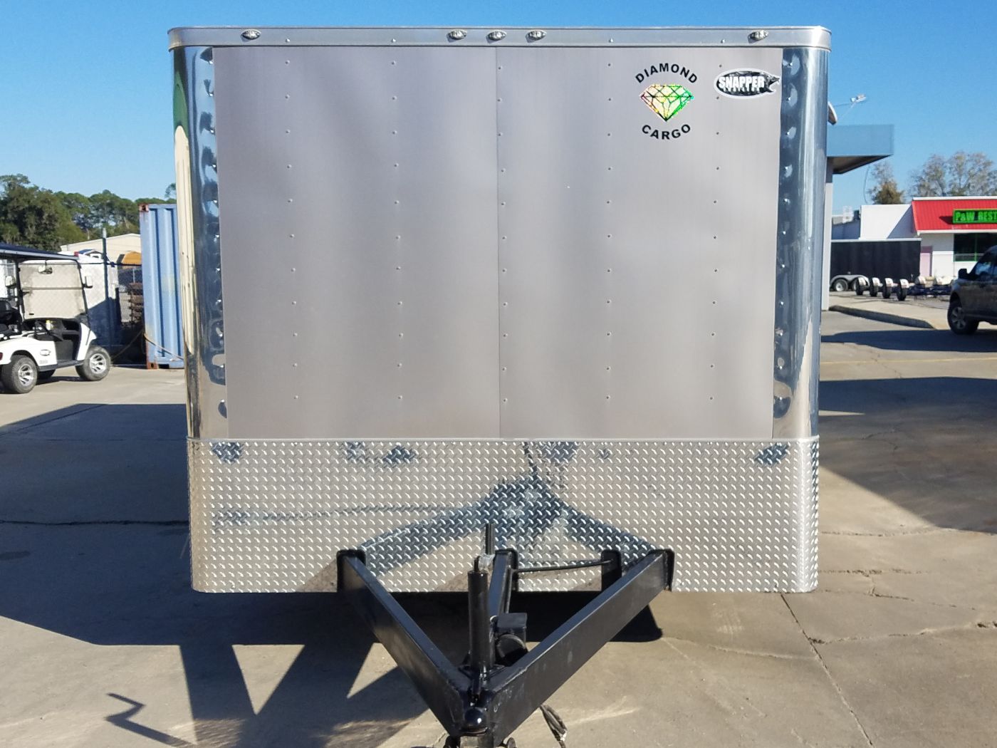 Diamond Cargo 8.5x20 TA Trailer - Beige, Ramp, Side Door, 5K Axles, Concession Door, E-Track, Additional Upgrades - Image 17