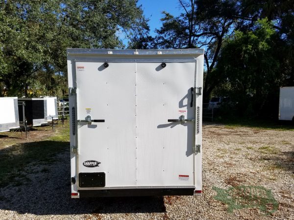 Quality Cargo 6x14 TA Trailer - White, Ramp, Side Door, Extra Height - Image 7
