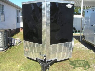 Quality Cargo 6x8 SA Trailer - Black, Double Barn Doors, Extra Height - Image 12