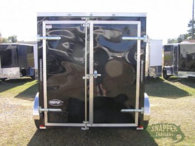 Quality Cargo 6x8 SA Trailer - Black, Double Barn Doors, Extra Height - Image 7