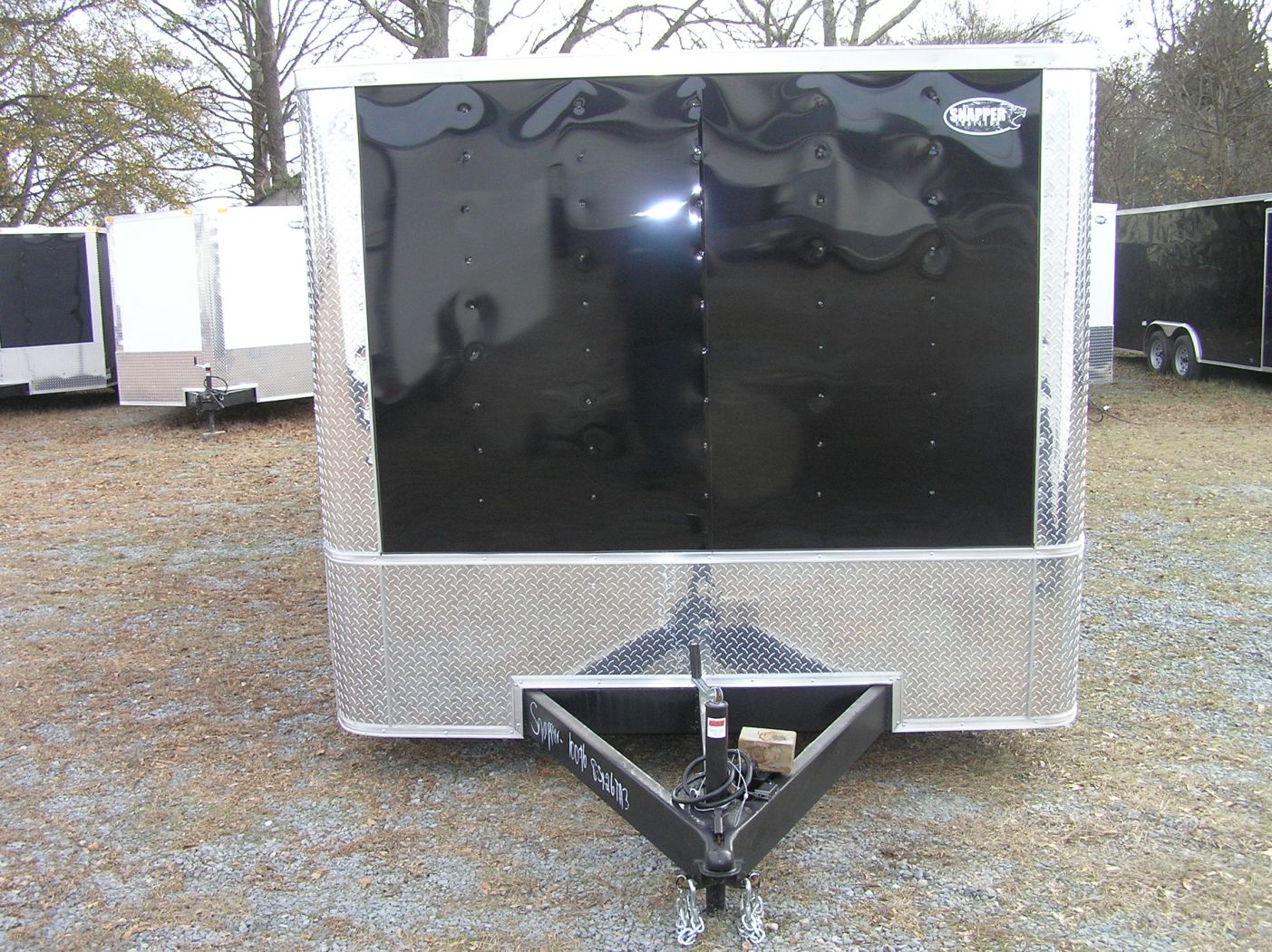 Quality Cargo 8.5x26 TA Trailer - Black, Ramp, Side Door, D-Rings, 5K Axles, Flat Front, Hidden Spare - Image 12