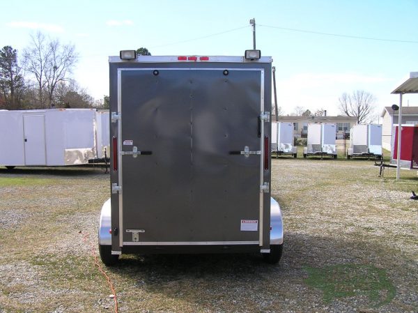 South Georgia Cargo Custom 6x10 TA Trailer - Charcoal Gray, Ramp, Side Door, Many Options - Image 7