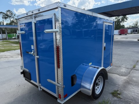 Douglas Trailers 5x8SAL - Deep Blue .080 Poly, DD, RV, Semi-Screwless, Sidewind Jack, +6 Tongue - Image 5