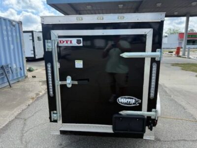 Douglas Trailers  4x8SA - Blk, SD, NS, 6 ATP Wrap, .75in Plywood Walls - Image 9