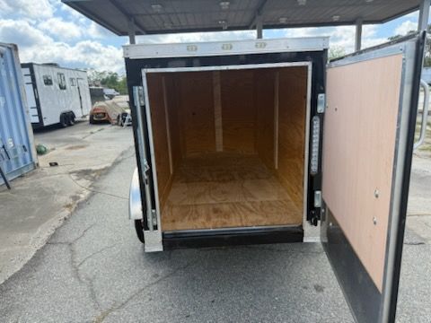 Douglas Trailers  4x8SA - Blk, SD, NS, 6 ATP Wrap, .75in Plywood Walls - Image 6