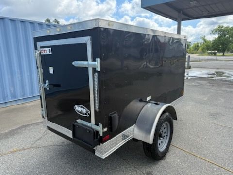 Douglas Trailers  4x8SA - Blk, SD, NS, 6 ATP Wrap, .75in Plywood Walls - Image 8