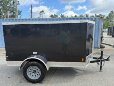 Douglas Trailers  4x8SA - Blk, SD, NS, 6 ATP Wrap, .75in Plywood Walls - Image 10
