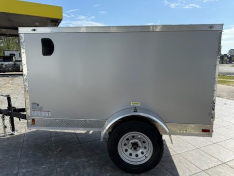 Douglas Trailers  4x8SA - Silver .080 Poly, SD, NS, 6 ATP Wrap - Image 5