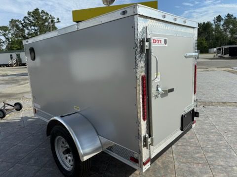 Douglas Trailers  4x8SA - Silver .080 Poly, SD, NS, 6 ATP Wrap - Image 7
