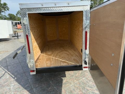 Douglas Trailers  4x8SA - Silver .080 Poly, SD, NS, 6 ATP Wrap - Image 6