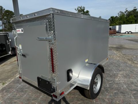 Douglas Trailers  4x8SA - Silver .080 Poly, SD, NS, 6 ATP Wrap - Image 8