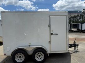 Alternative view of Douglas Trailers  6x10TA2L - Wh, R, RVBL, +3 Height
