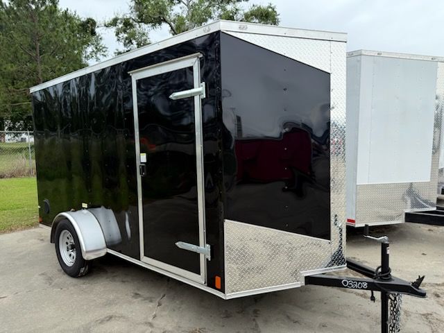 Douglas Trailers  6x12SAL - Blk, R, RV, +3 Height