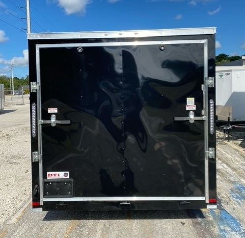 Douglas Trailers 7x14 TA Trailer - Black, Rear Ramp, Side Door - Image 6