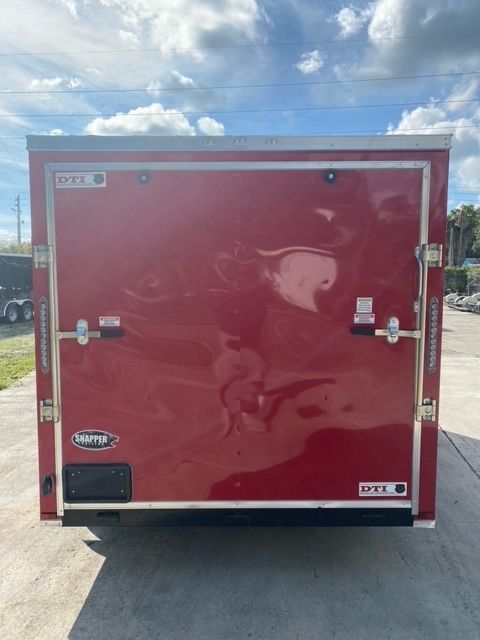 Douglas Trailers 7x14 TA Trailer - Red, Ramp, Side Door - Image 6
