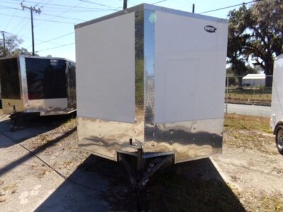 Douglas Trailers 8.5x16 TA Trailer - Black, DD, Side Door - Image 7