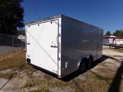 Douglas Trailers 8.5x16 TA Trailer - Black, DD, Side Door - Image 5