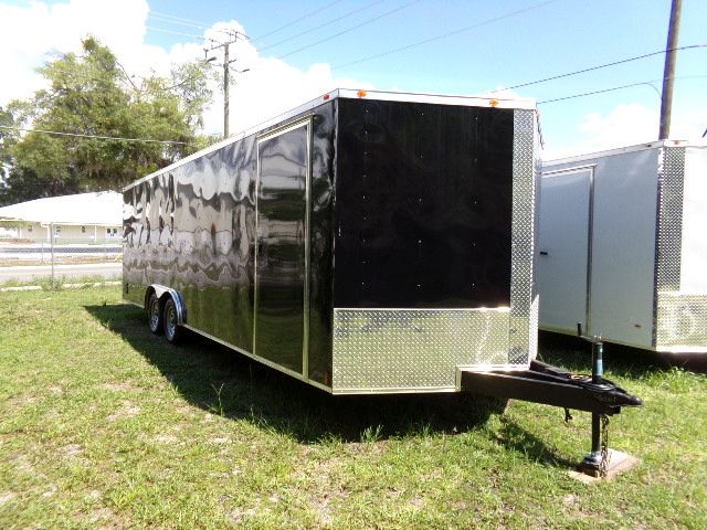 Douglas Trailers  8.5x26TA3L - Blk .080 Poly, R, RV, +6 Height