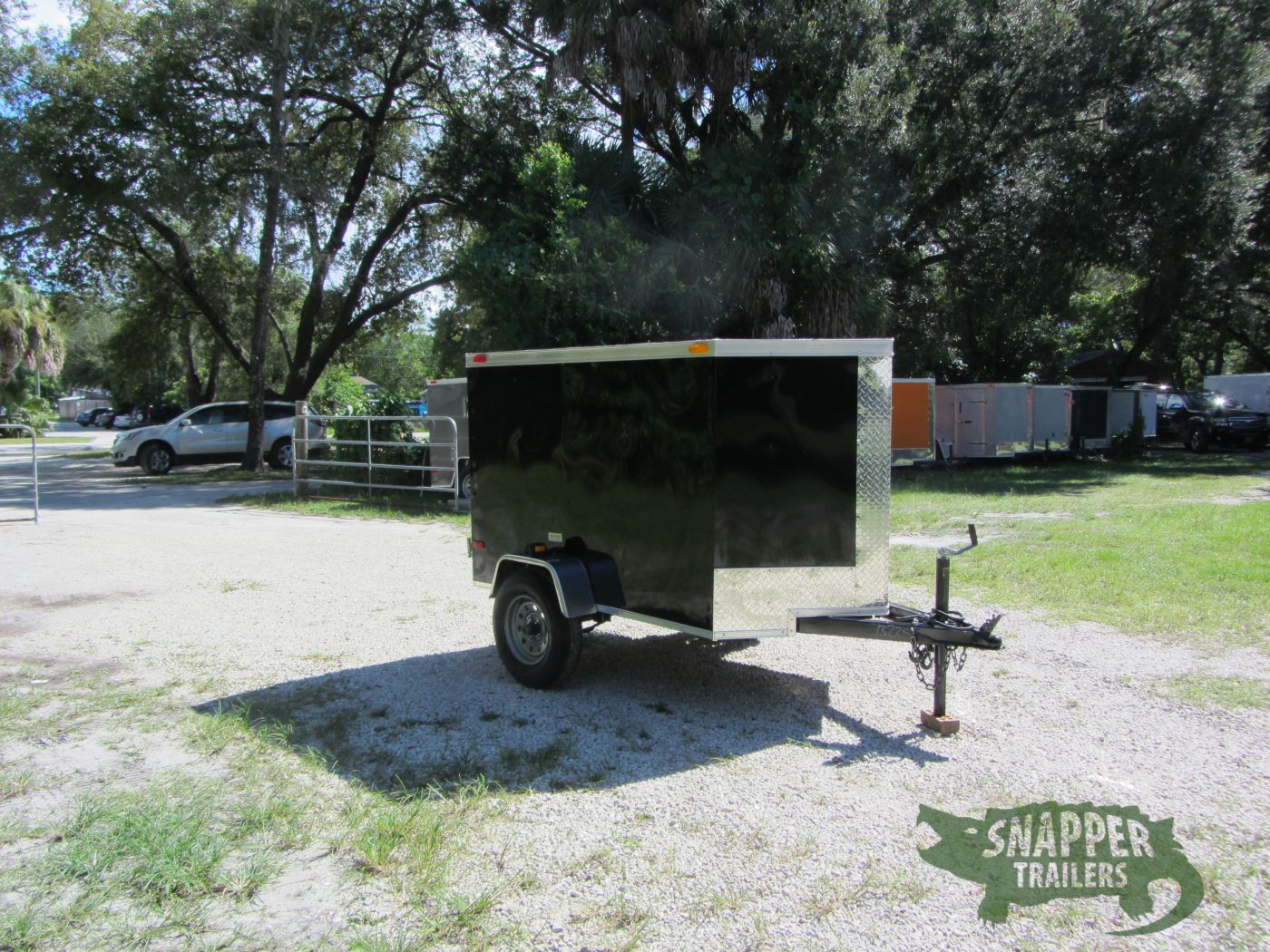 South Georgia Cargo 4x6 SA Trailer - Black, Single Door - Image 13