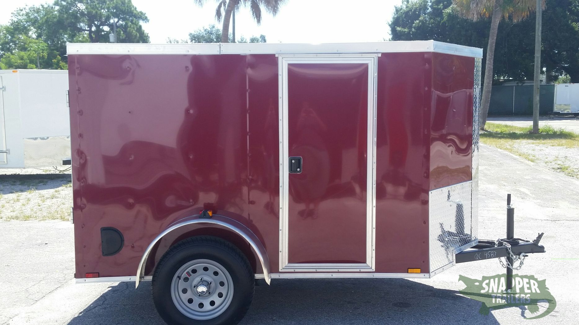 Quality Cargo 5x8 SA Trailer - Brandywine, Ramp, Side Door, Side Vents
