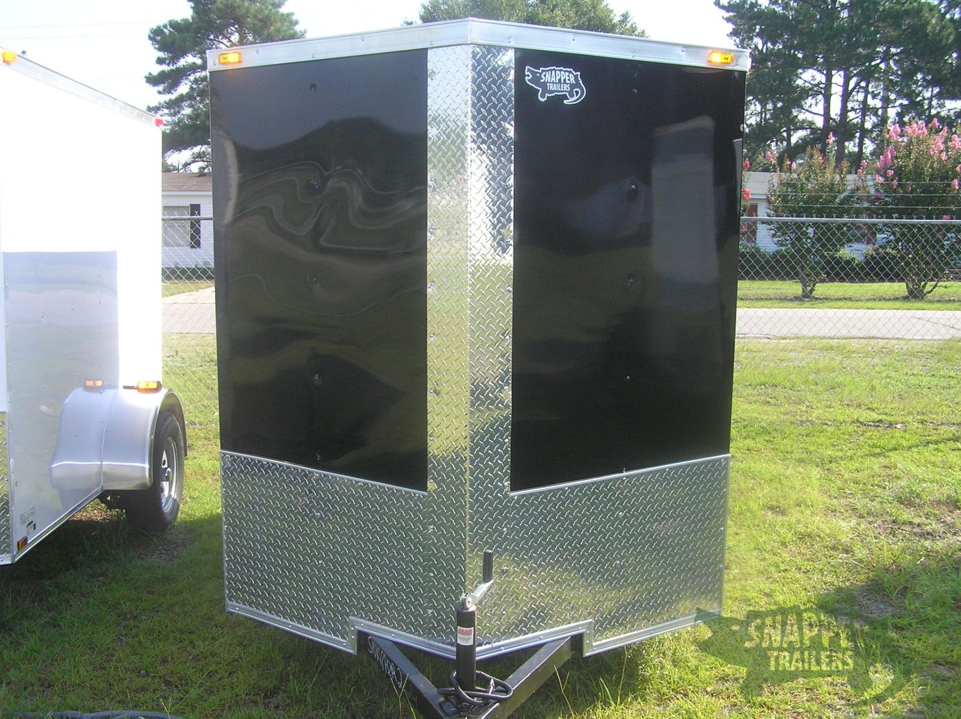 Quality Cargo 6x8 SA Trailer - Black, Ramp, Side Door, Extra Height - Image 13