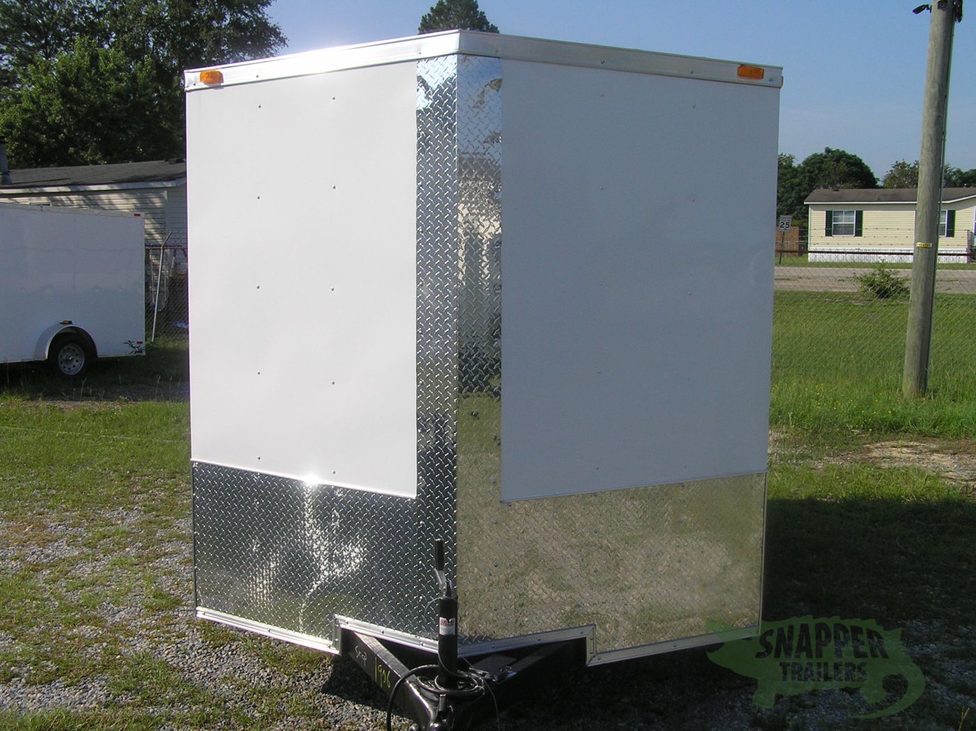 Quality Cargo 7x10 SA Trailer - White, Ramp, Side Door, Extra Height, Electric Brakes - Image 13