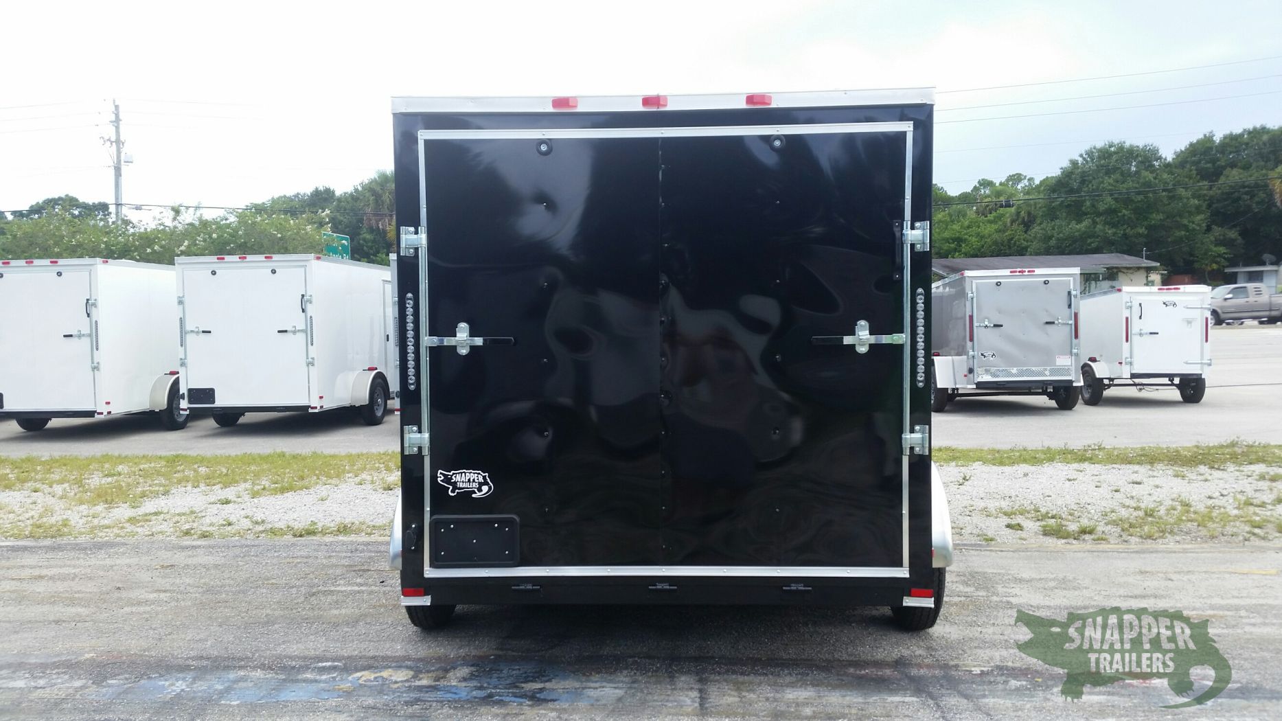 Quality Cargo 7x12 TA Trailer - Black, Ramp, Side Door, Extra Height - Image 7