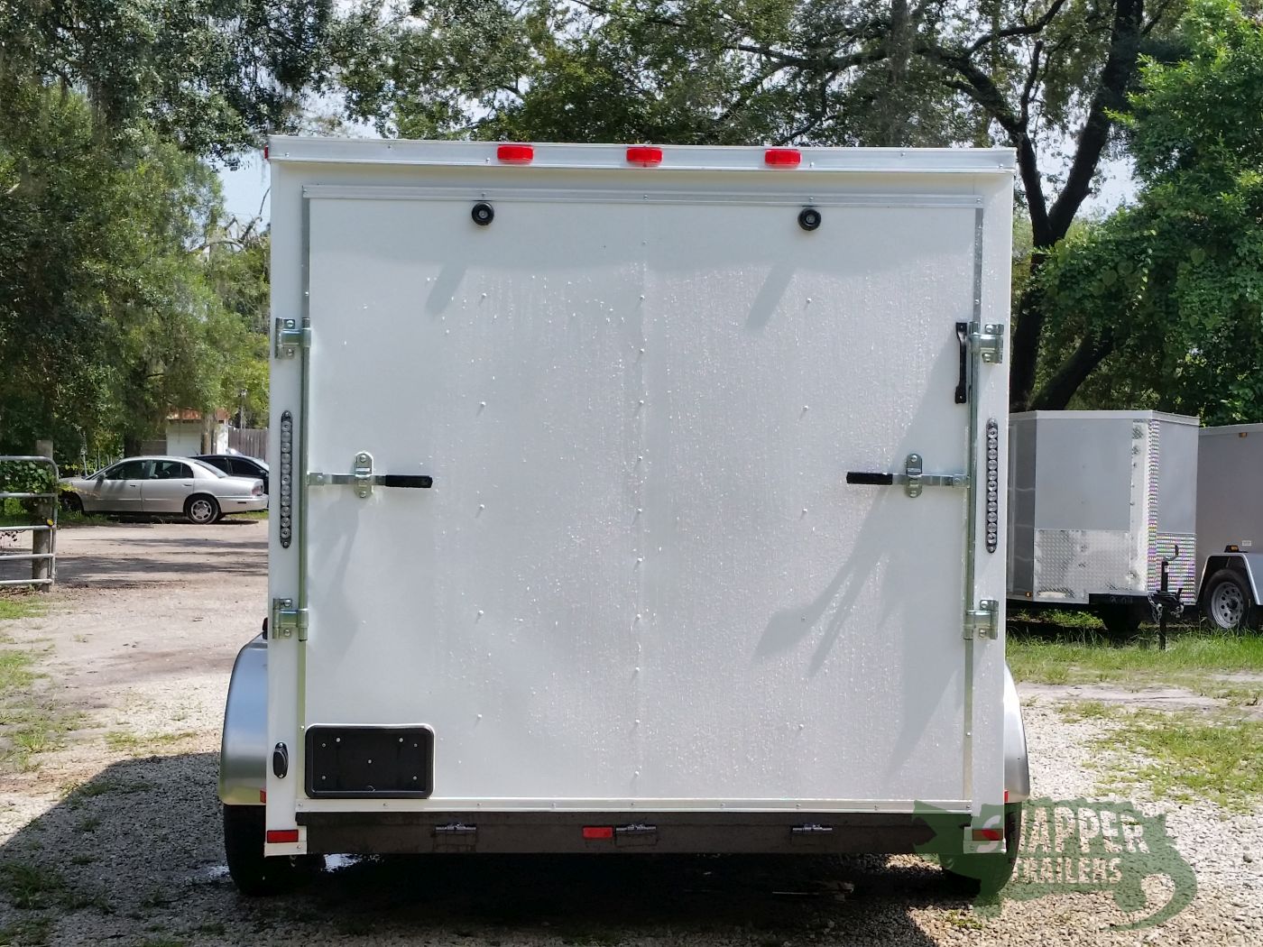 Quality Cargo 7x12 TA Trailer - White, Ramp, Side Door, Extra Height - Image 7