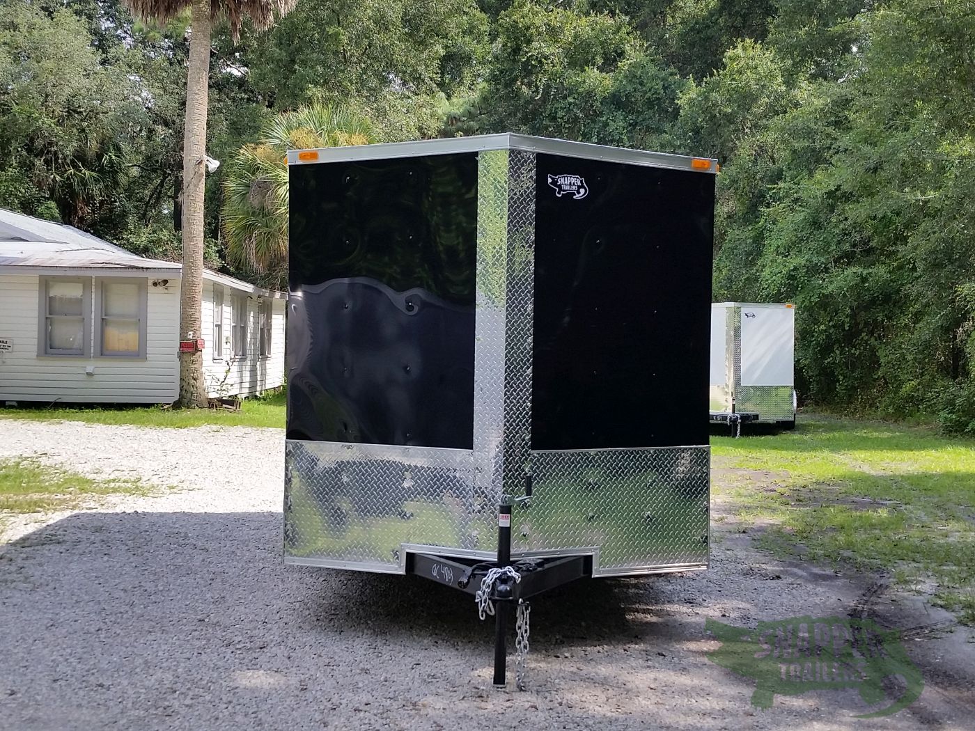 Quality Cargo 7x14 TA Trailer - Black, Ramp, Side Door, Extra Height - Image 13