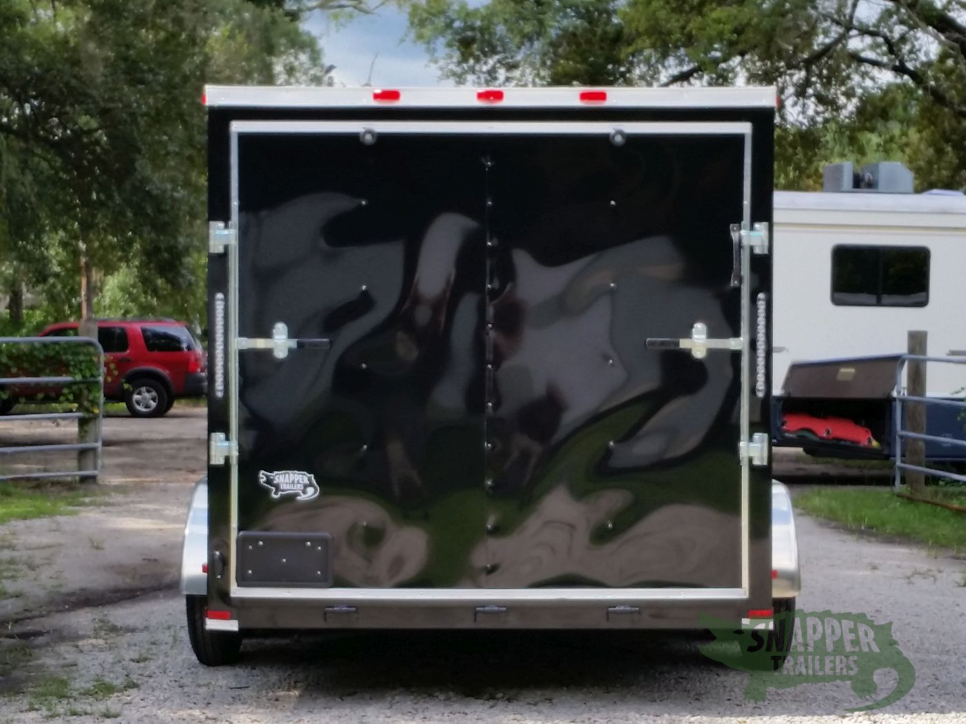 Quality Cargo 7x14 TA Trailer - Black, Ramp, Side Door, Extra Height - Image 7