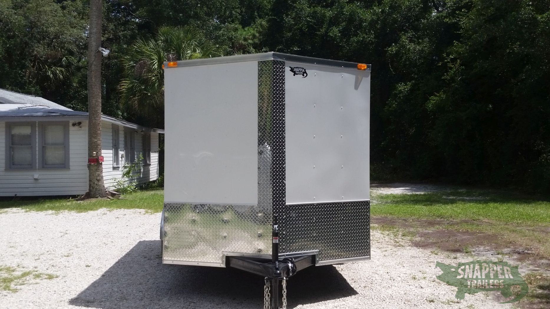 Quality Cargo 7x14 TA Trailer - White, Ramp, Side Door, Extra Height - Image 14