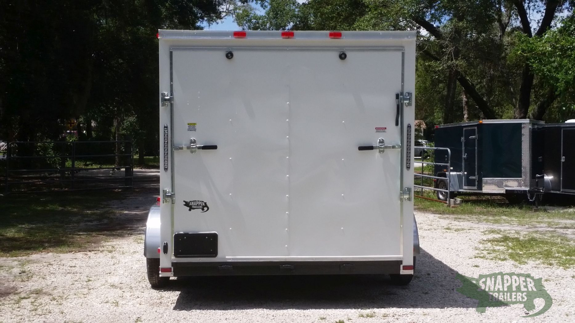 Quality Cargo 7x14 TA Trailer - White, Ramp, Side Door, Extra Height - Image 7