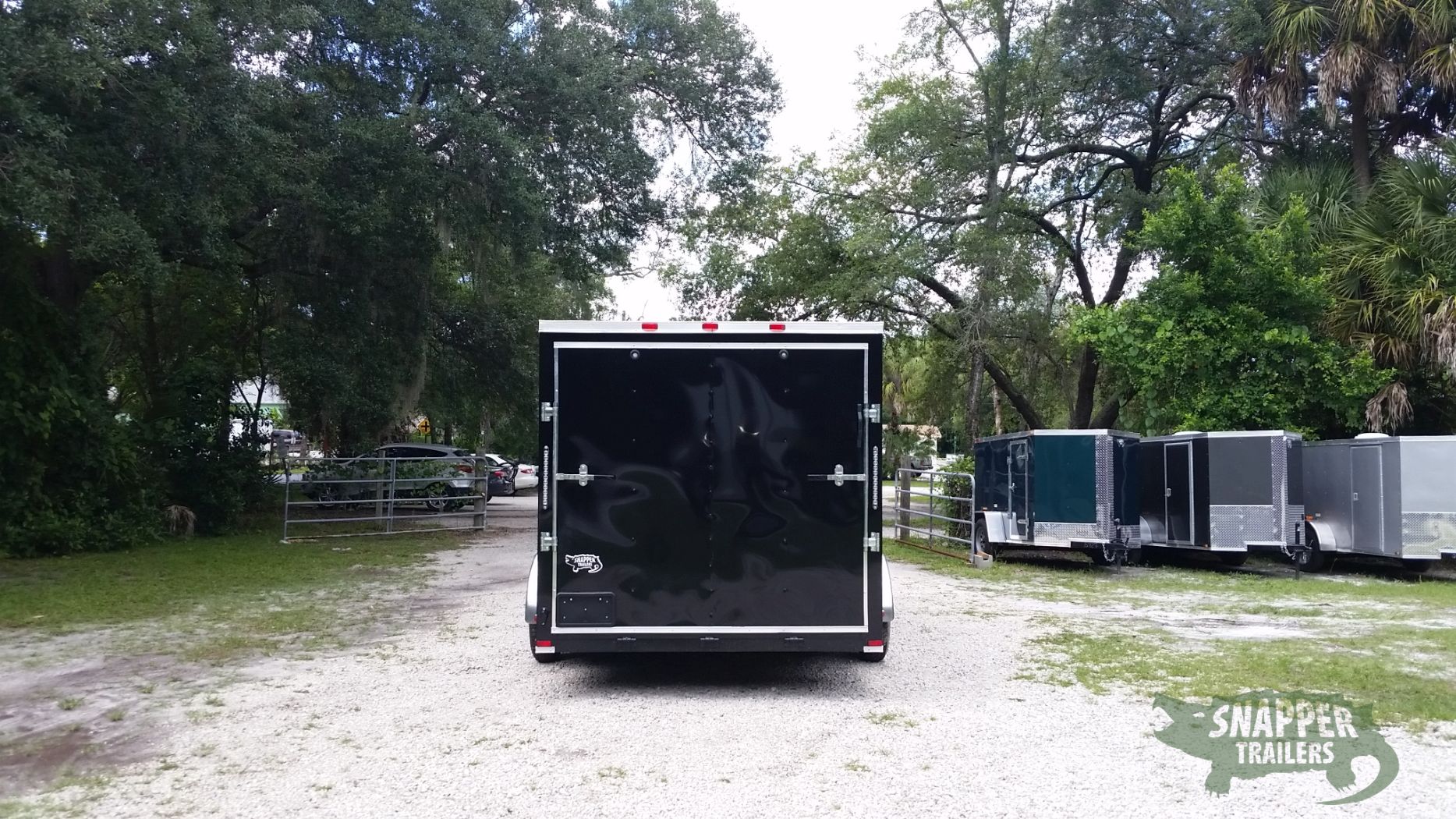 Quality Cargo 7x16 TA Trailer - Black, Ramp, Side Door, Extra Height - Image 7