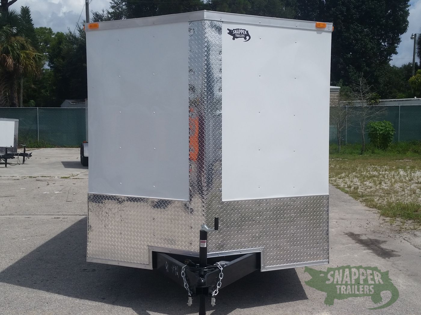 Quality Cargo 7x18 TA Trailer - White, Ramp, Side Door, Extra Height - Image 14