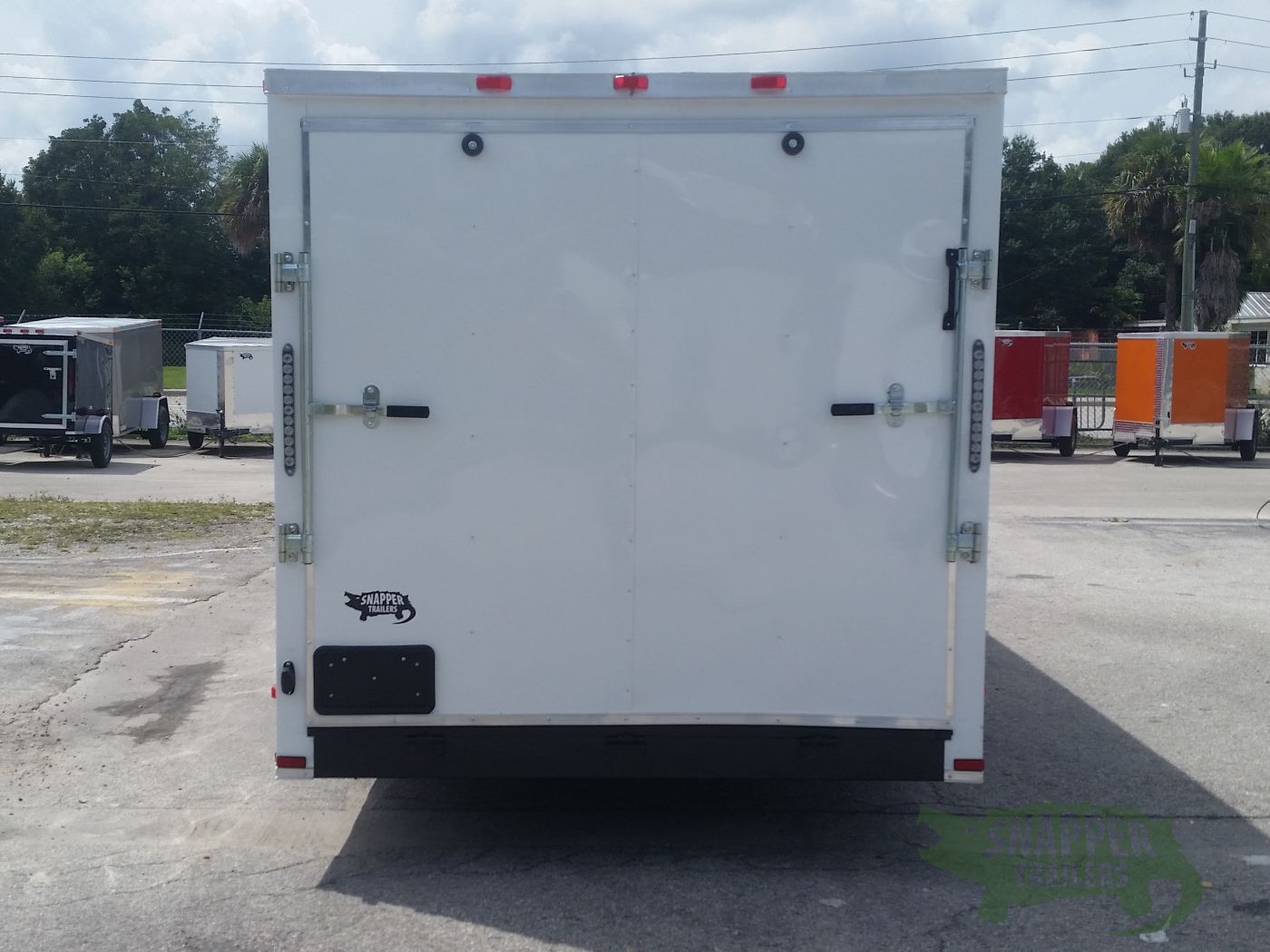 Quality Cargo 7x18 TA Trailer - White, Ramp, Side Door, Extra Height - Image 7