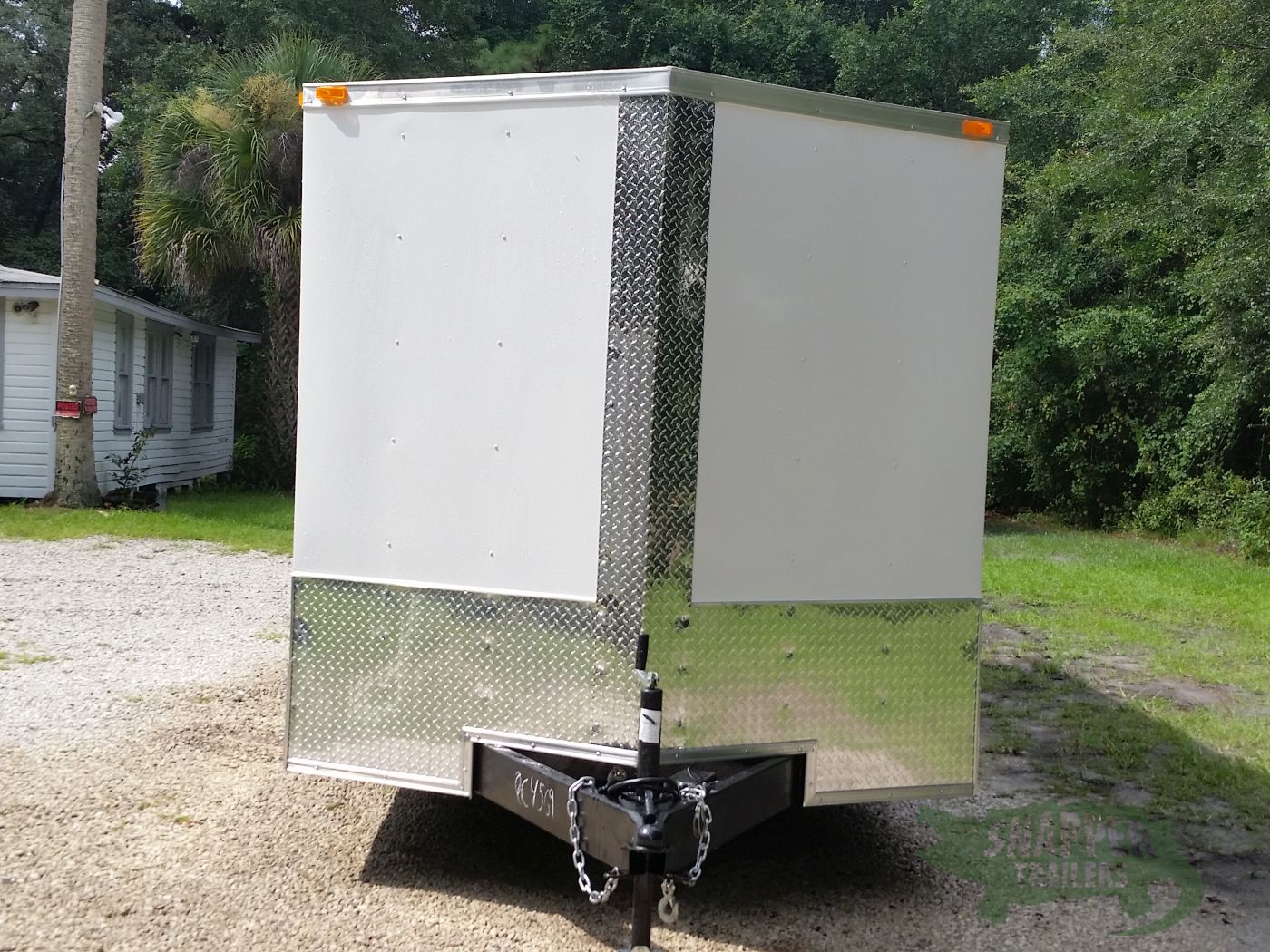 Quality Cargo 7x20 TA Trailer - White, Ramp, Side Door, Extra Height, ATP Wrap - Image 13